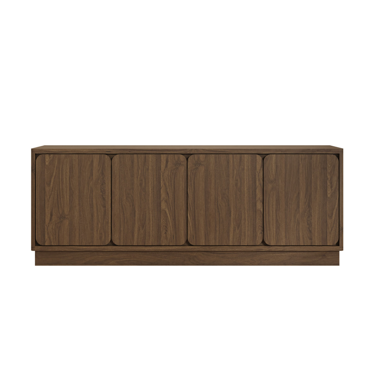 Modern European furniture - Modern Walnut TV Cabinet - www.oroa.com