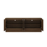 Modern European furniture - Modern Walnut TV Cabinet - www.oroa.com