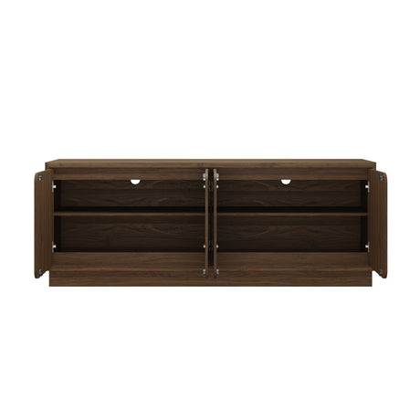 Modern European furniture - Modern Walnut TV Cabinet - www.oroa.com