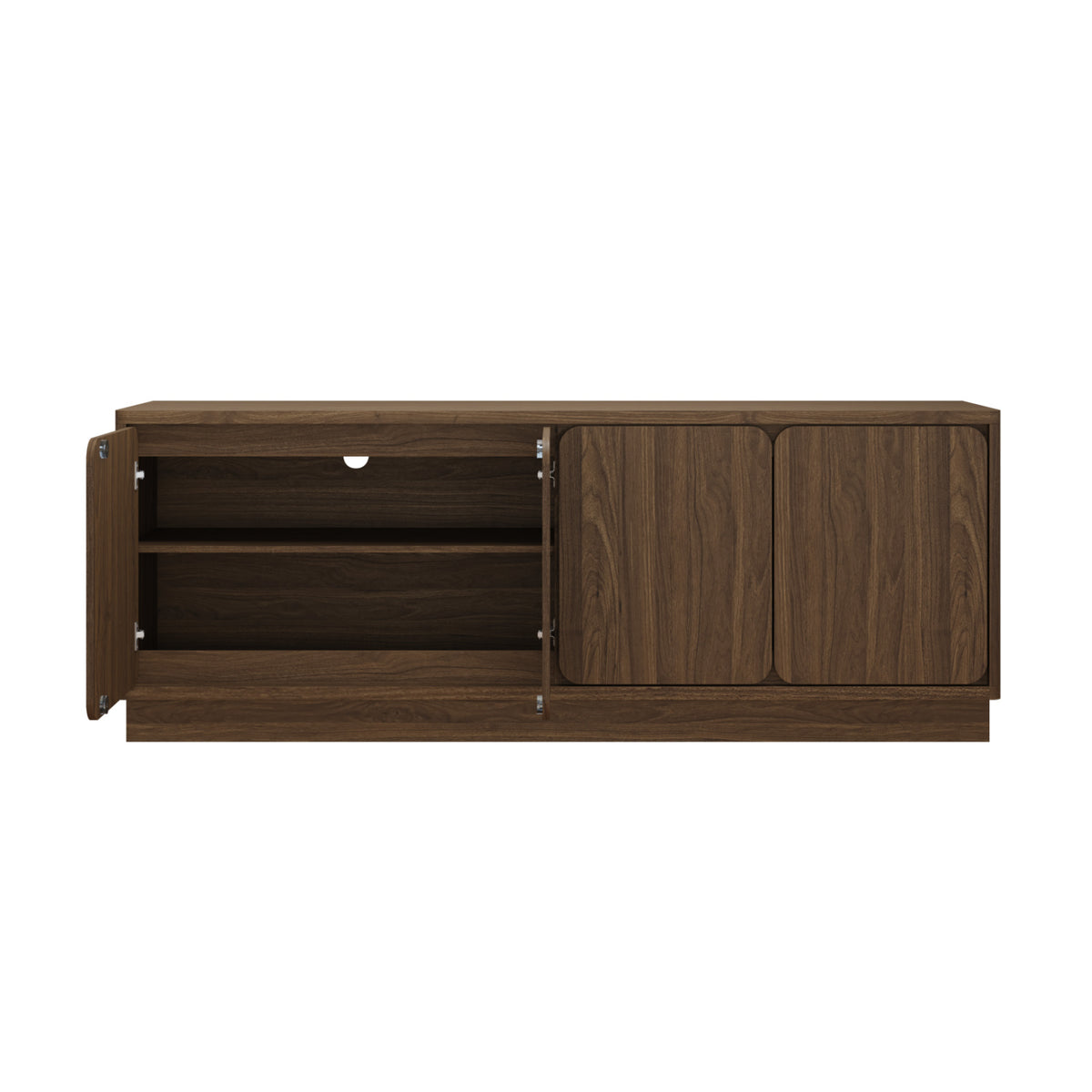 Modern European furniture - Modern Walnut TV Cabinet - www.oroa.com