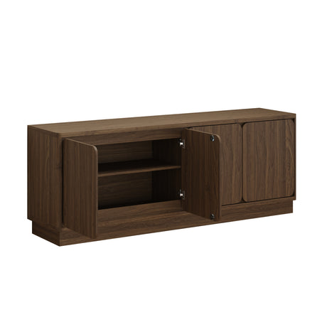 Modern European furniture - Modern Walnut TV Cabinet - www.oroa.com