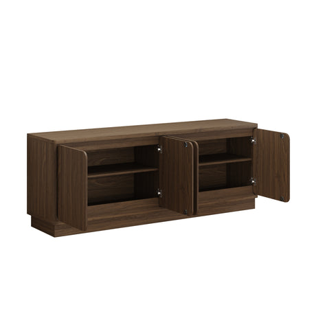 Modern European furniture - Modern Walnut TV Cabinet - www.oroa.com