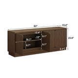 Modern European furniture - Modern Walnut TV Cabinet - www.oroa.com
