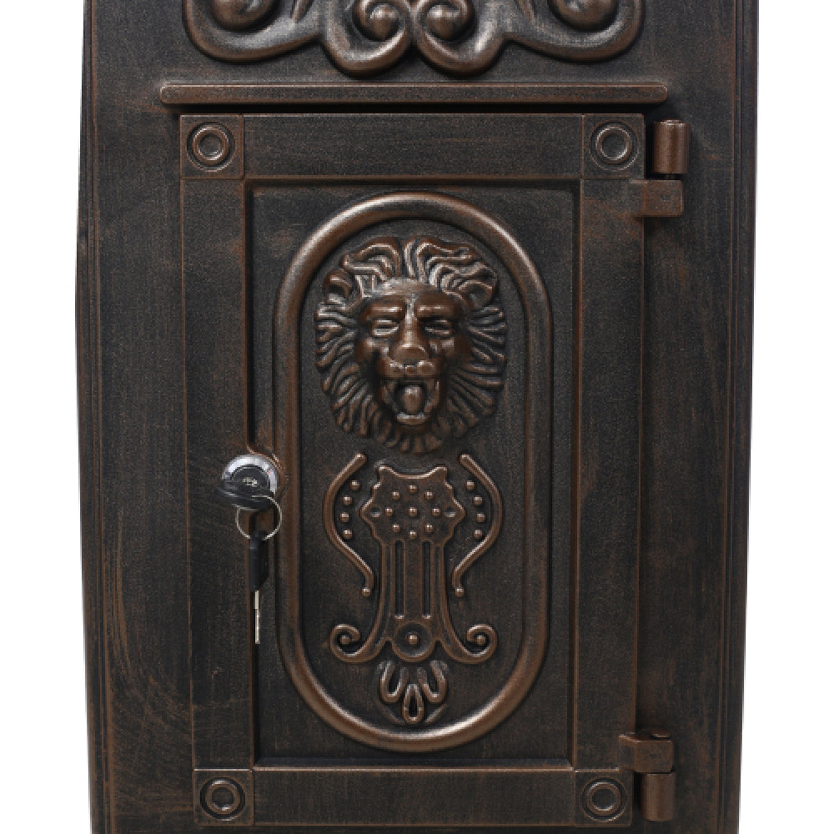Antique Bronze Freestanding Mailbox | OROA