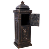 Antique Bronze Freestanding Mailbox | OROA