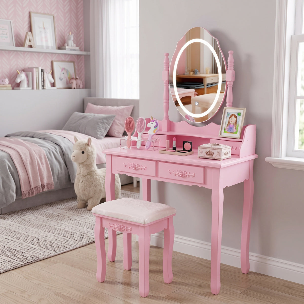 Pink Princess Vanity Set | OROA Kids
