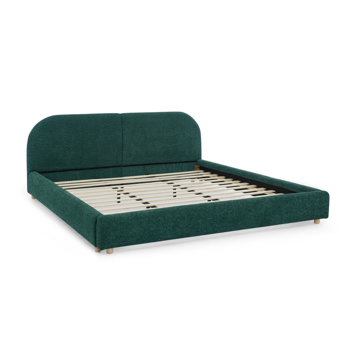 Minimalist Upholstered King Bed | OROA