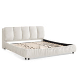 Minimalist Upholstered King Bed | OROA