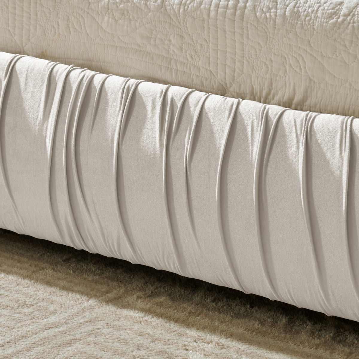 Minimalist Upholstered King Bed | OROA