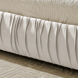 Minimalist Upholstered King Bed | OROA