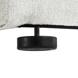 King Size Wing‑Back Upholstered Bed Frame | OROA