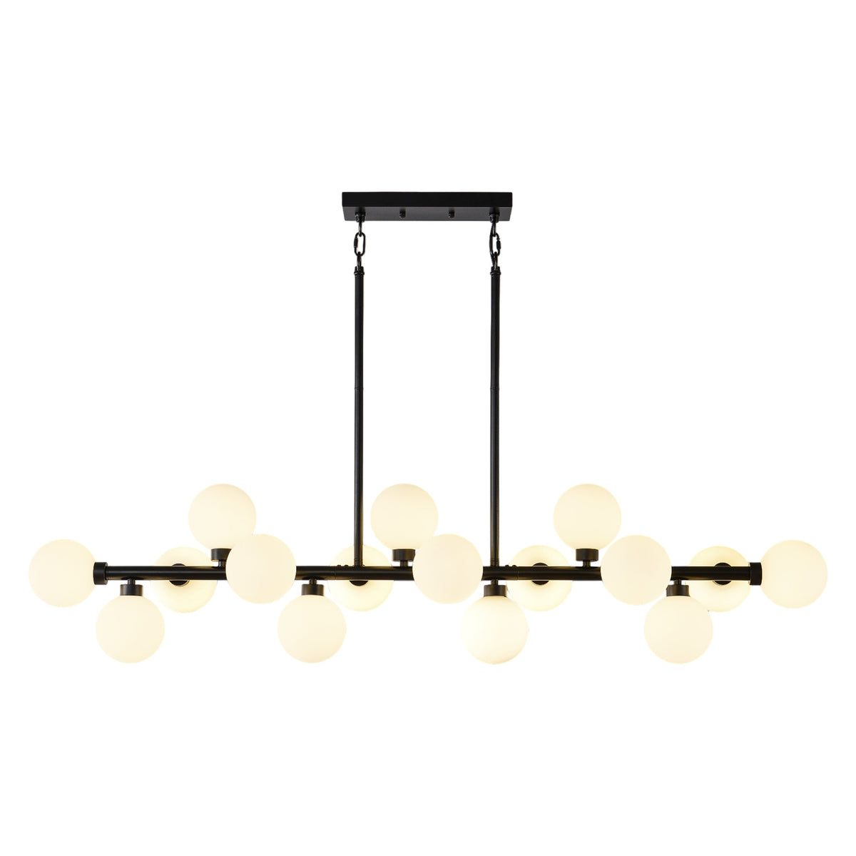 Modern Opal Glass Chandelier | OROA