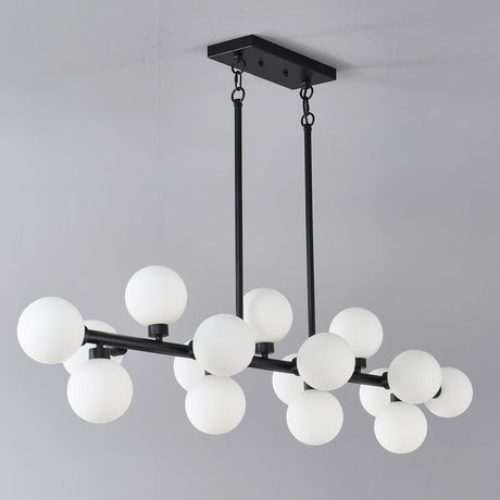 Modern Opal Glass Chandelier | OROA