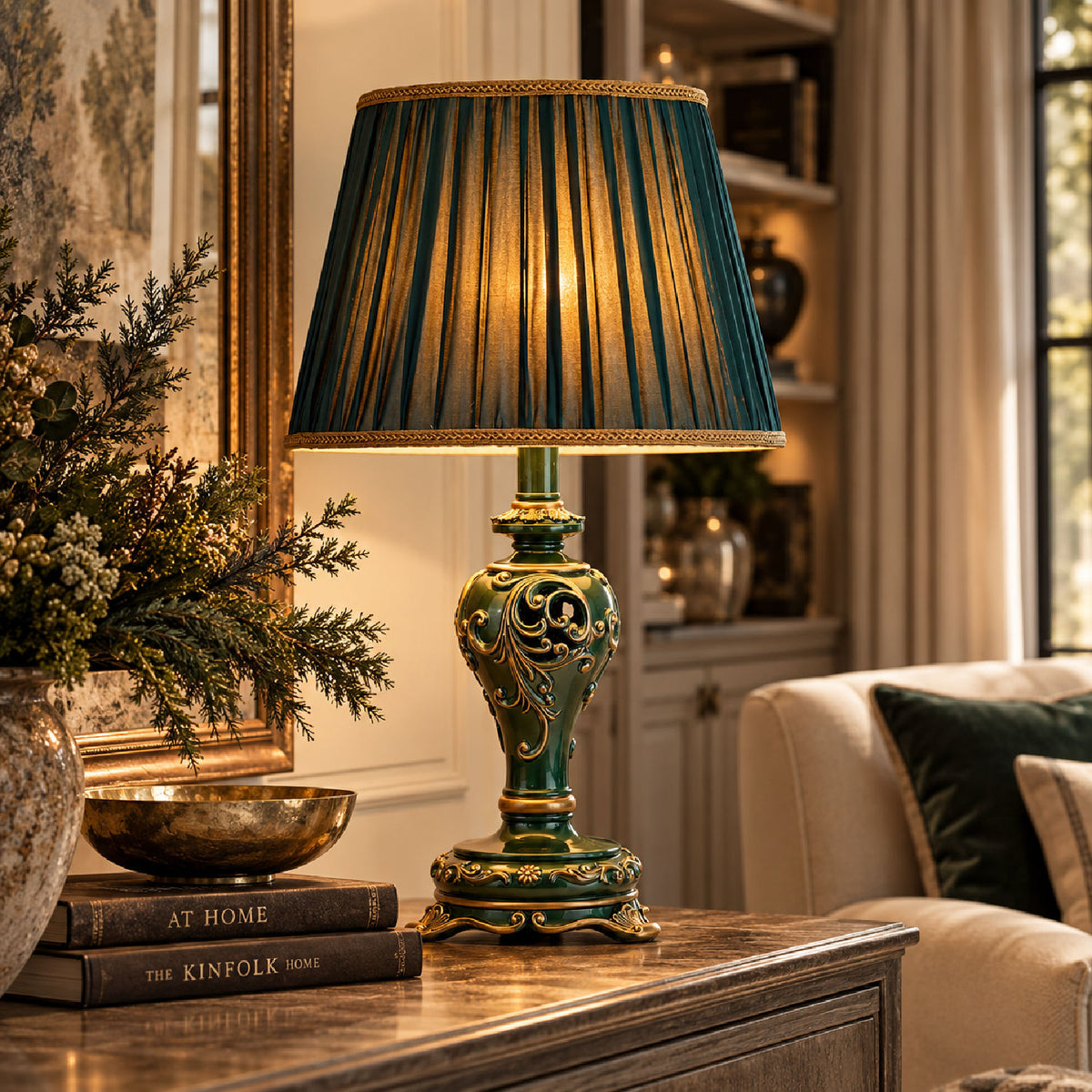 Vintage Farmhouse Table Lamp | OROA