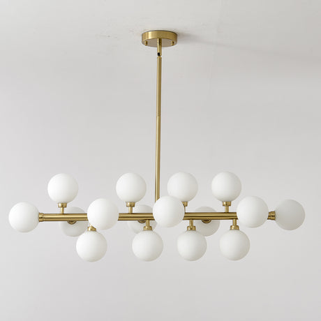 Modern European furniture - 16-Lights Modern Linear Chandelier - www.oroa.com