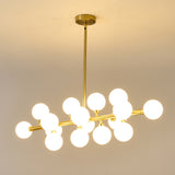 Modern European furniture - 16-Lights Modern Linear Chandelier - www.oroa.com