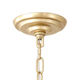 36-Light Gold Wheel Chandelier | OROA