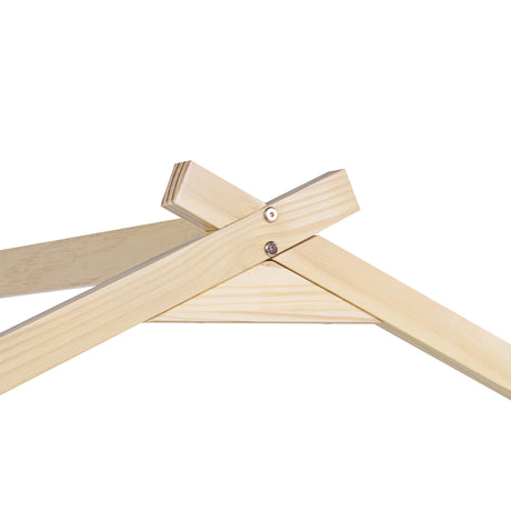 Double Twin House-Shaped Floor Bed | OROA Kids