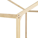 Double Twin House-Shaped Floor Bed | OROA Kids