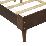 Upholstered Headboard Wooden King Bed | OROA| OROA