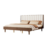 Upholstered Headboard Wooden King Bed | OROA| OROA