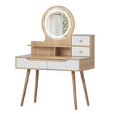 Modern European furniture - American White Oak Vanity Table - www.oroa.com