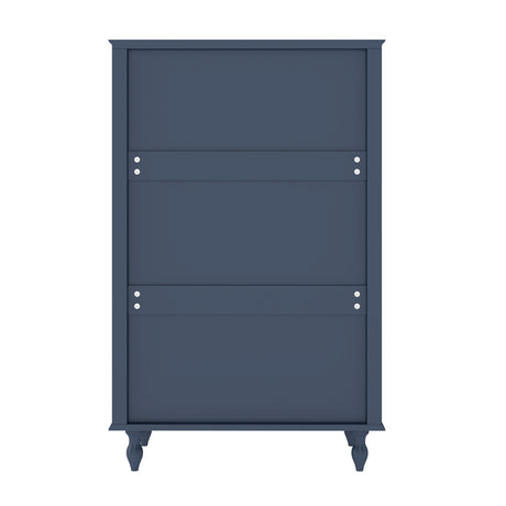 Blue Wooden Display Cabinet | OROA