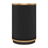 Modern Black Fluted Sideboard Cabinet | OROA