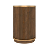 4-Door Walnut Fluted Sideboard | OROA