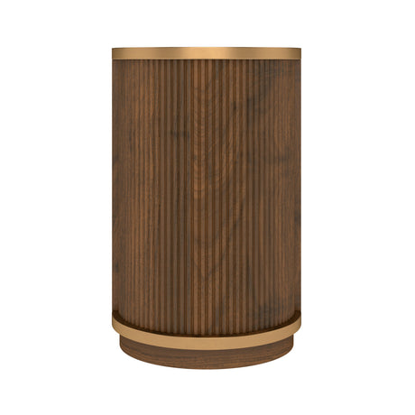 4-Door Walnut Fluted Sideboard | OROA