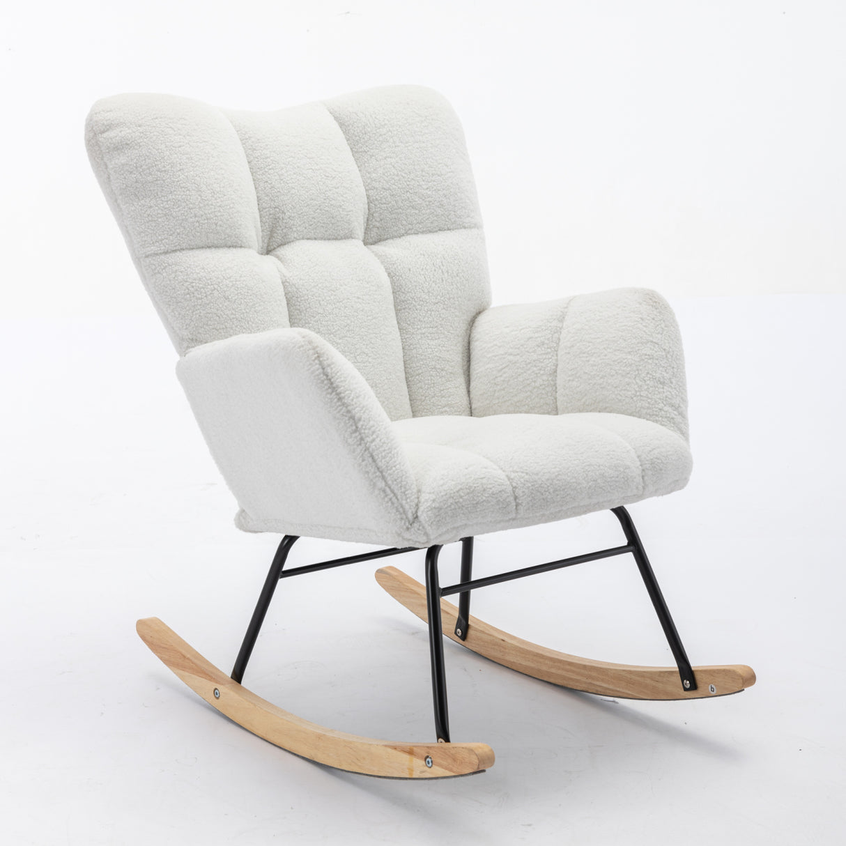 Upholstered Glider Nursery Chair | OROA Kids