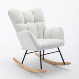 Upholstered Glider Nursery Chair | OROA Kids