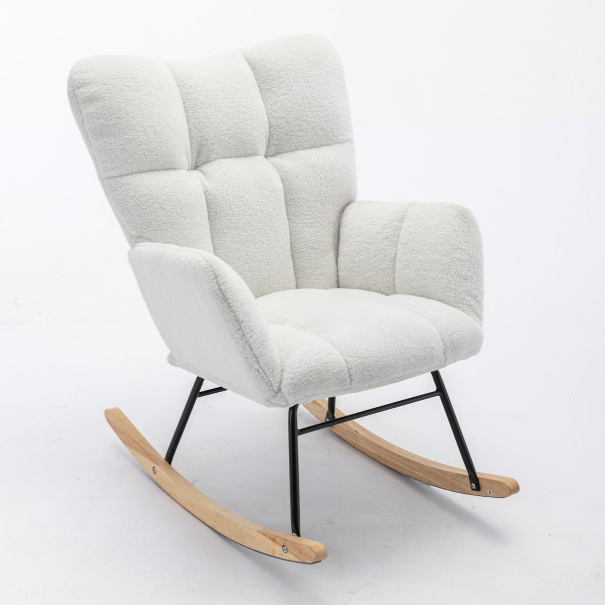 Upholstered Glider Nursery Chair | OROA Kids