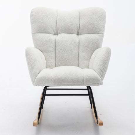 Upholstered Glider Nursery Chair | OROA Kids