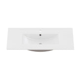 Wood Freestanding Bathroom Vanity Unit | OROA