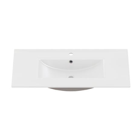 Wood Freestanding Bathroom Vanity Unit | OROA