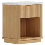 Modern Bedside Table Nightstands (2) | OROA