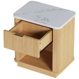 Modern Bedside Table Nightstands (2) | OROA