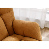 Teddy Fabric Rocking Nursery Chair | OROA Kids