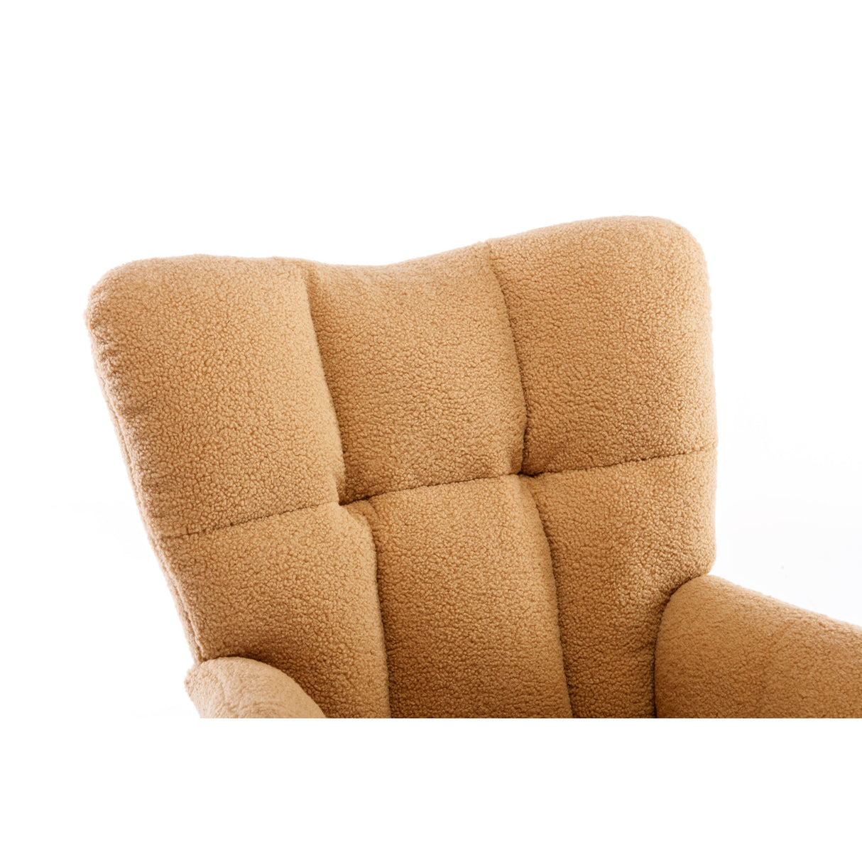 Teddy Fabric Rocking Nursery Chair | OROA Kids