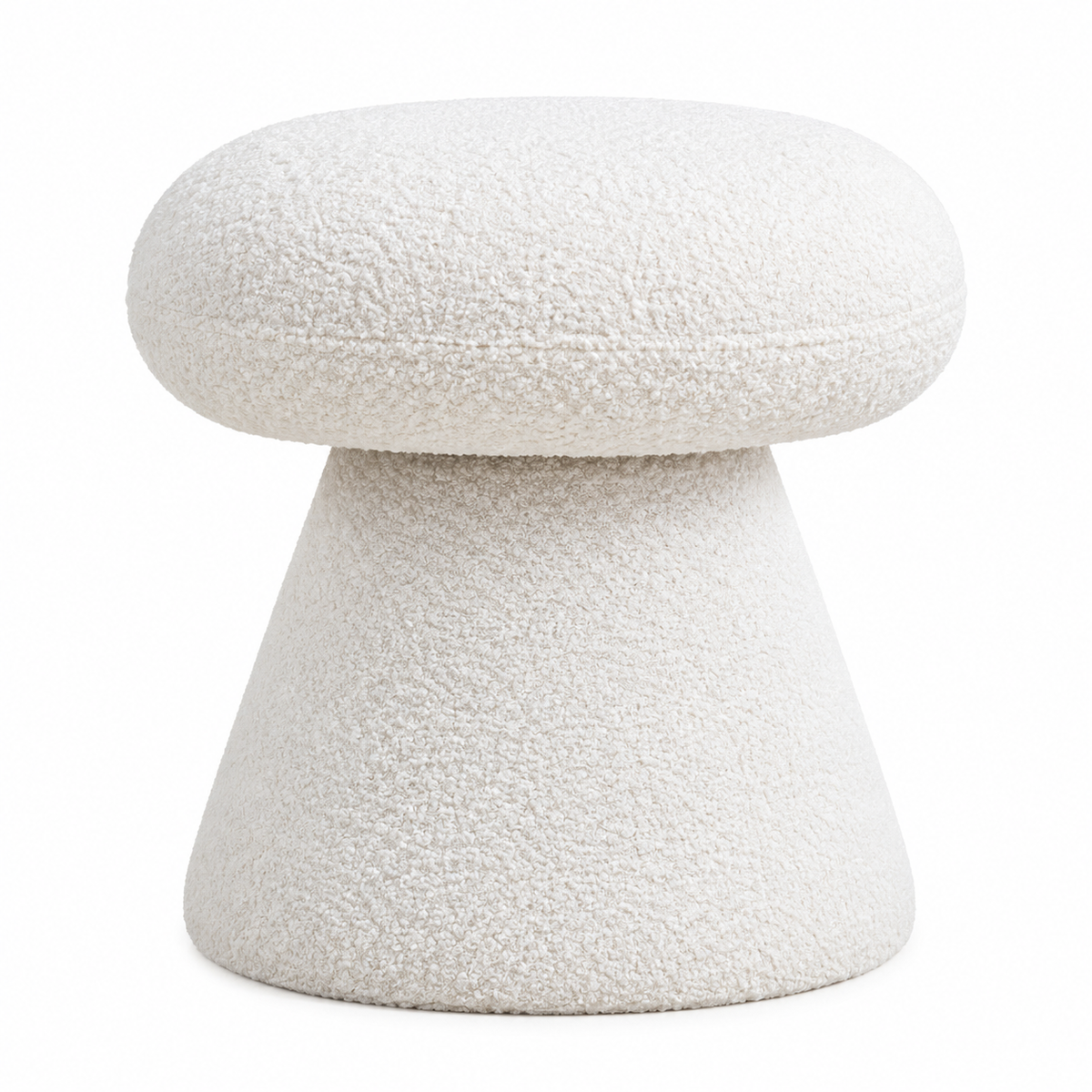 Fabric Soft Padded Footstool | OROA