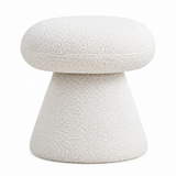 Fabric Soft Padded Footstool | OROA