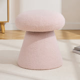Mushroom Upholstered Footstool | OROA