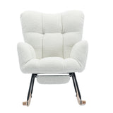 Tufted Rocking Chair with Adjustable Footstool | OROA Kids