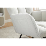 Tufted Rocking Chair with Adjustable Footstool | OROA Kids