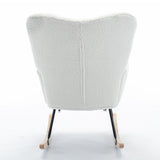 Tufted Rocking Chair with Adjustable Footstool | OROA Kids