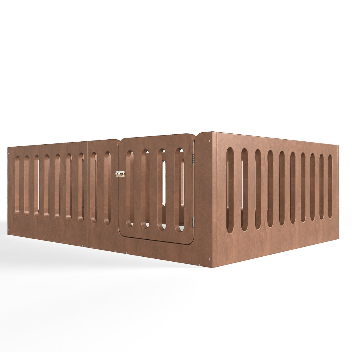 Natural Wood Floor Bed with Fence | OROA Kids
