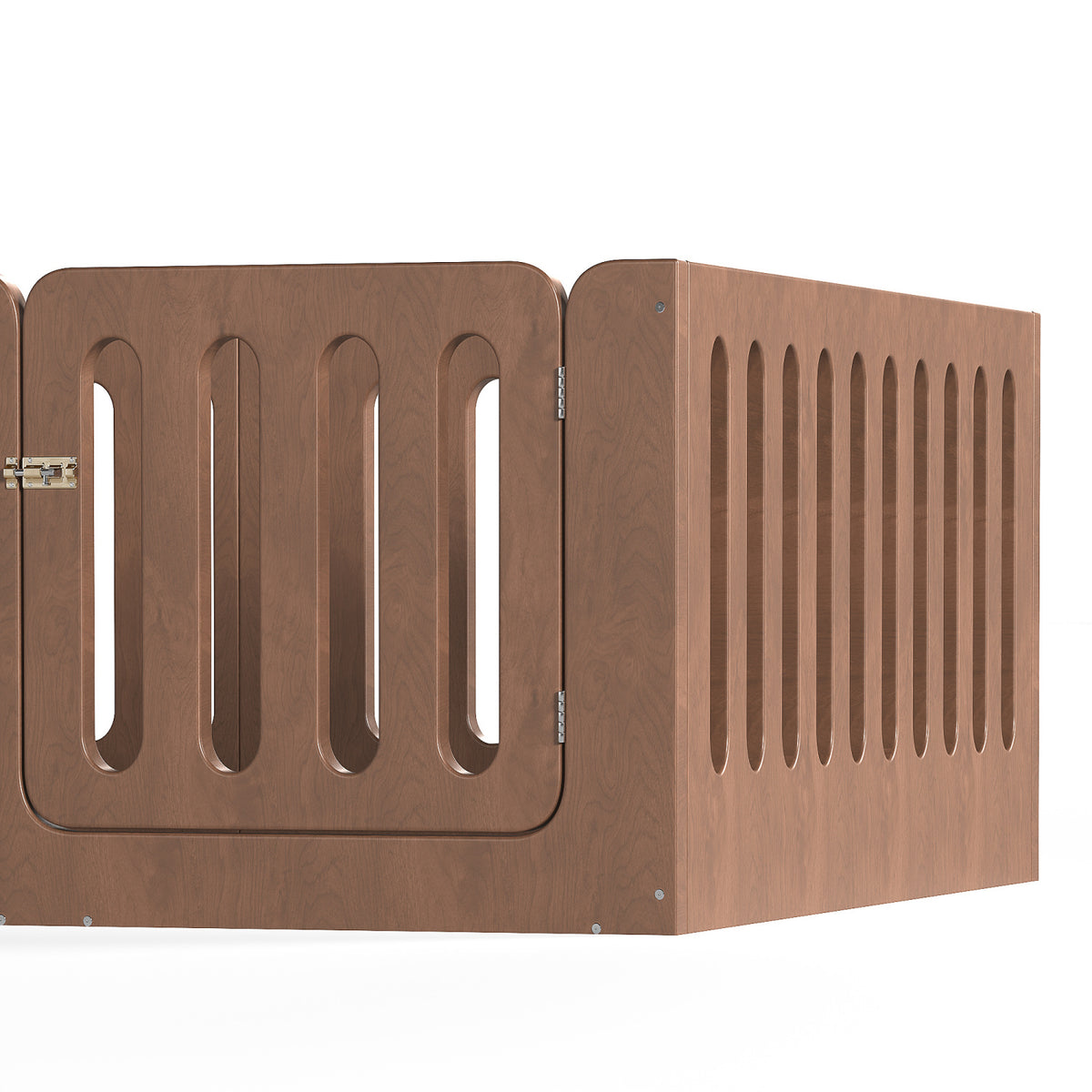 Natural Wood Floor Bed with Fence | OROA Kids