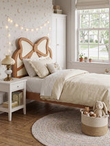 Wooden Platform Twin Bed | OROA Kids