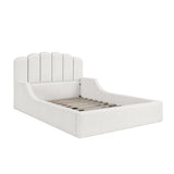 Modern European furniture - Teddy Fabric Upholstered Full Bed - www.oroa.com